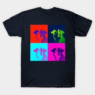Piki the artist dog T-Shirt